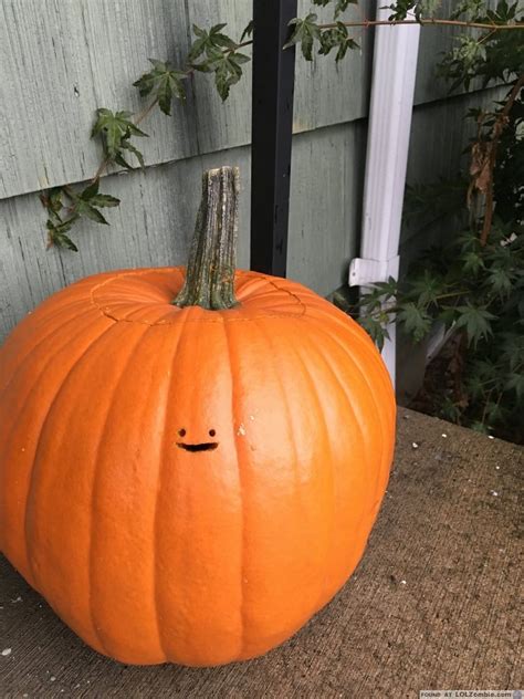 minimalist pumpkin